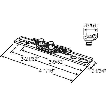 Strybuc Awning Bracket Assembly 39-692